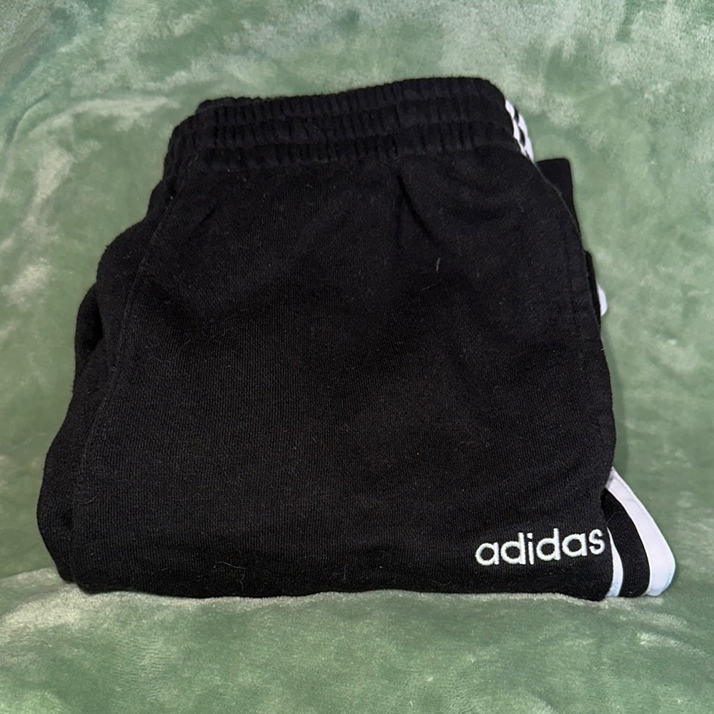Adidas Black Sweatpants Comfortable Athletic Wear
